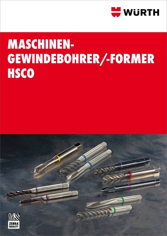 Maschinengewindebohrer Übersicht Broschüre Titelbild