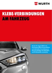 Klebe-Verbindungen am Fahrzeug