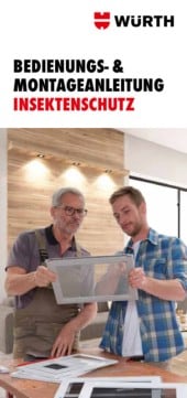 Bedienungs- & Montageanleitung Insektenschtutz