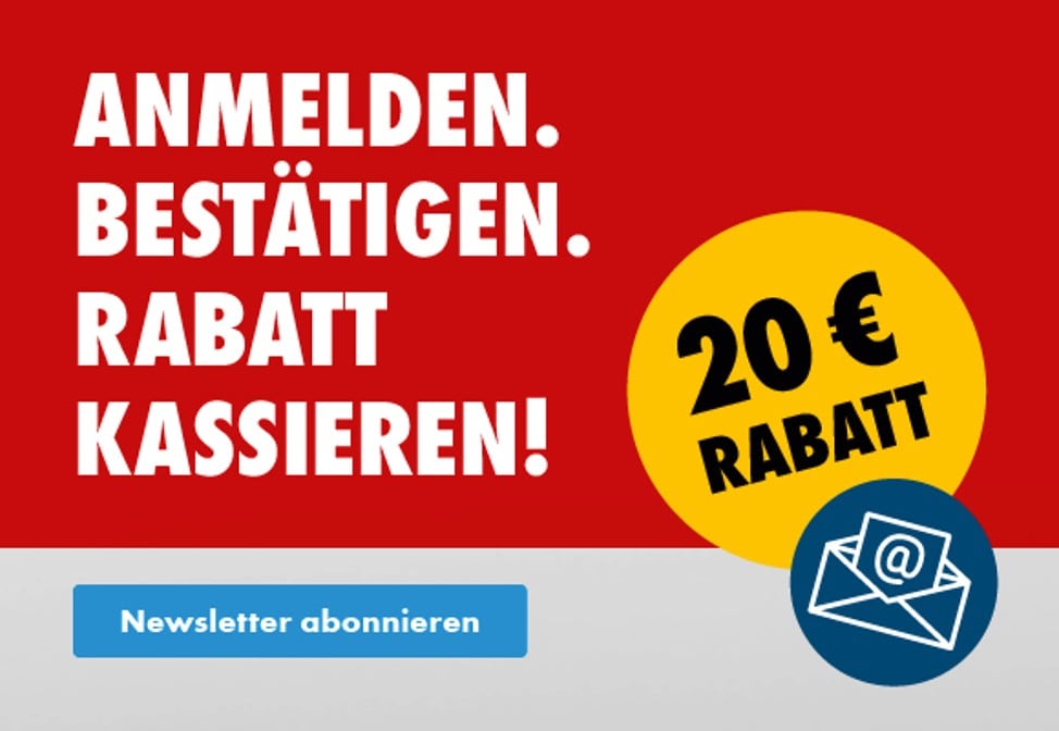 Jetzt zum WÜRTH Newsletter anmelden und Rabatt sichern!