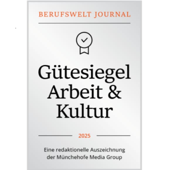 Gütesiegel Arbeit & Kultur